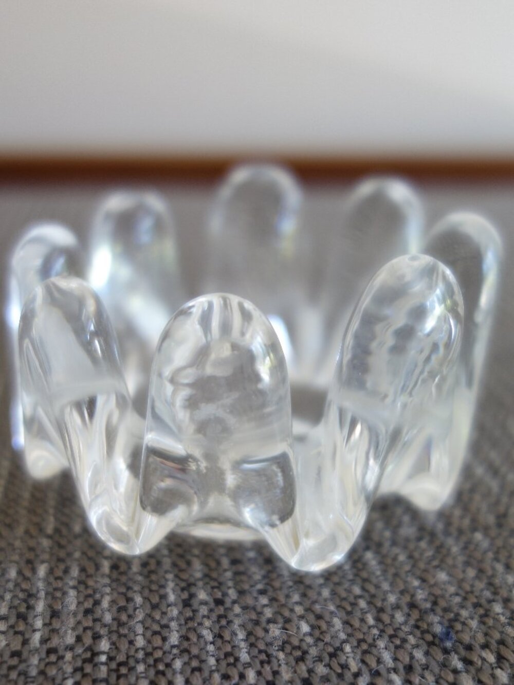 KOSTA BODA Sweden Glass Polar Candle Holder Votive